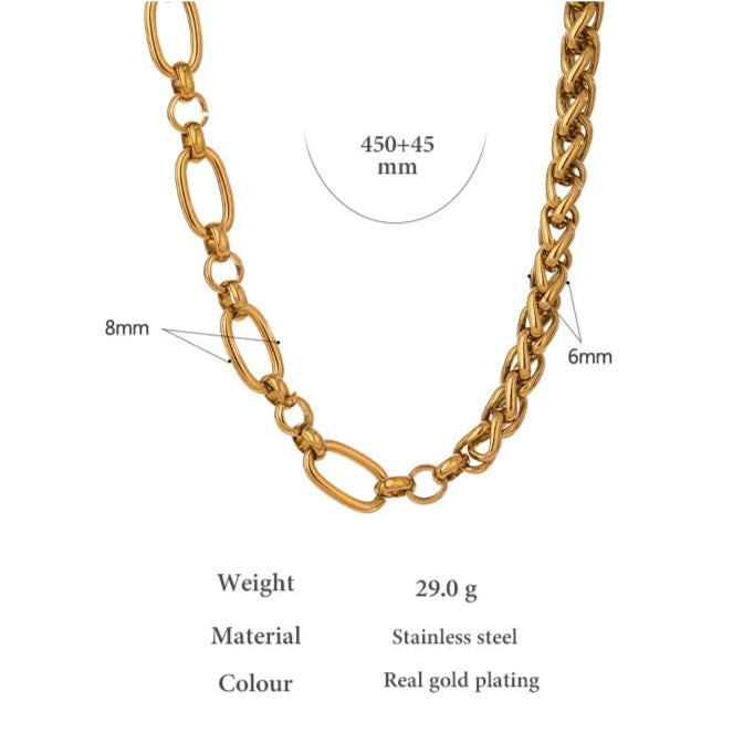 Mixed Chain Necklace