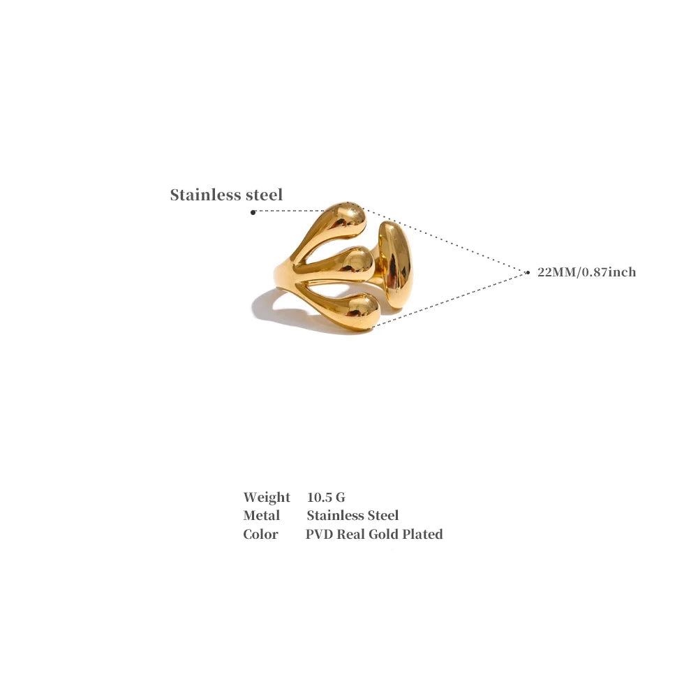 Interconnected Open Ring
