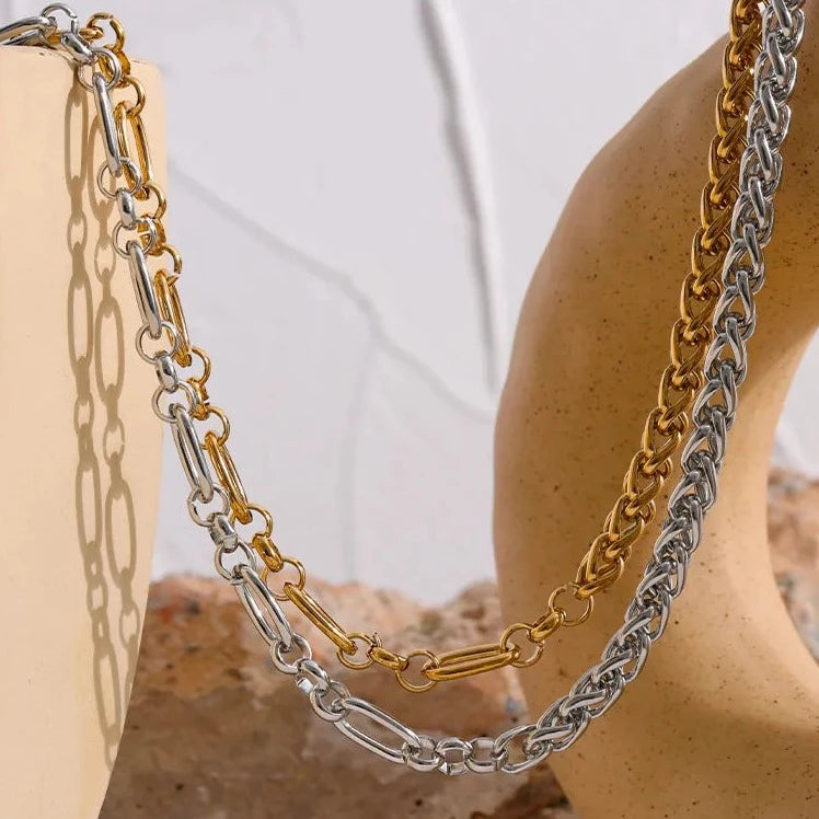Mixed Chain Necklace