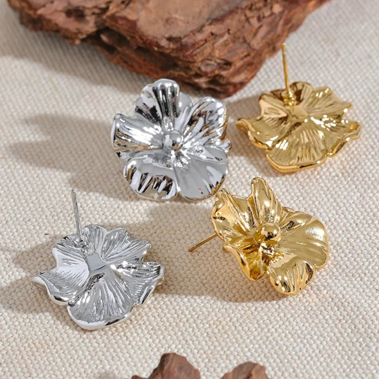 Flower Stud Earrings