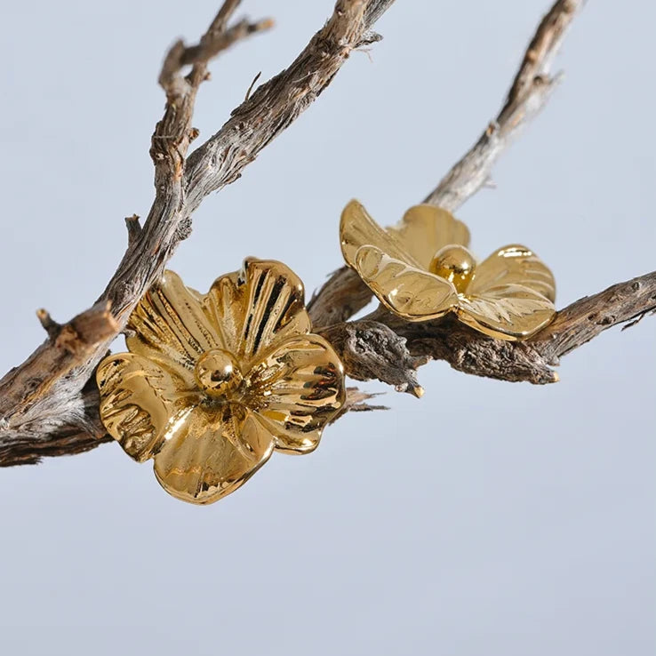 Flower Stud Earrings