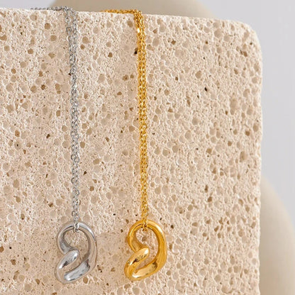 Twisted Heart Necklace