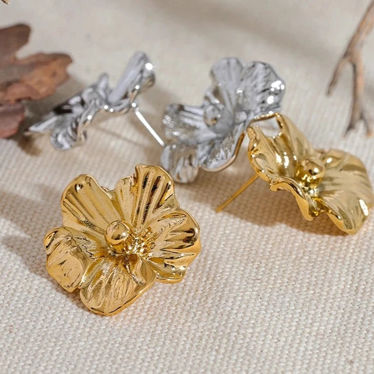 Flower Stud Earrings