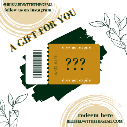 "A gift for you!" Virtual Gift Card